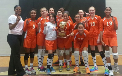 Travis Bobcats Back to Back Volleyball Champions