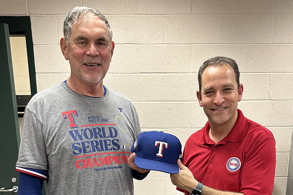 MLB World Champions Texas Rangers Donate World Series Artifacts to Hall of Fame