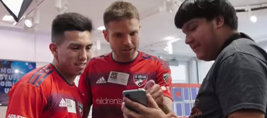 FC Dallas Players Alan Velasco and Asier Illarramendi Bring Joy to Children's Health