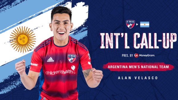 FC Dallas Midfielder Alan Velasco Receives Historic Call-Up to Argentina National Team