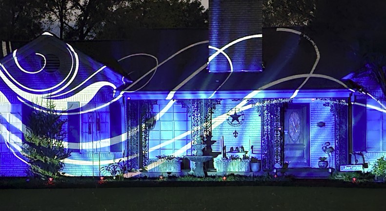 Bright Haven Home in Irving Transforms into Christmas Show