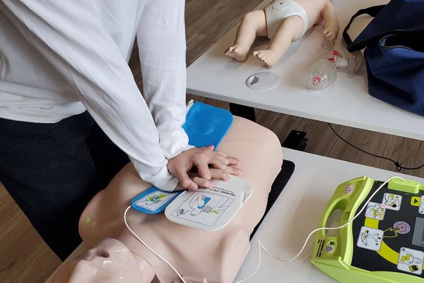 Inside an American Heart Association BLS CPR Class in Arlington