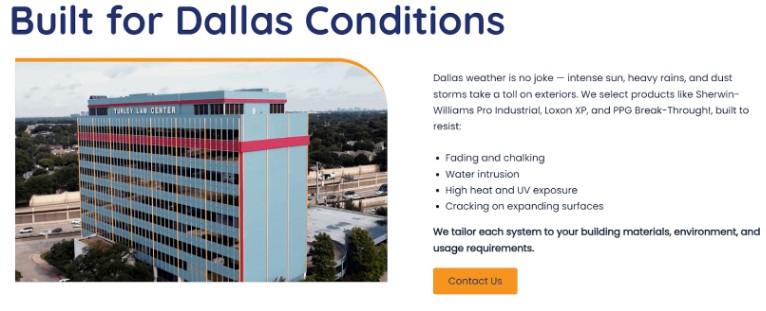 Trusted Painting Company in Dallas, TX for Commercial Properties