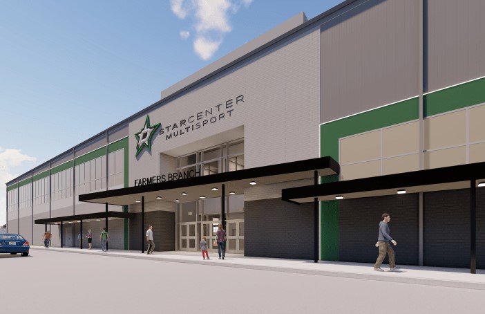 Dallas Stars and Farmers Branch Unveil Plans for StarCenter Multisport Facility, Set to Open December 2024