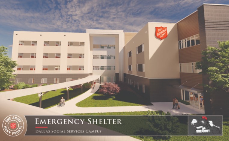 Salvation Army Breaks Ground on Landmark Dallas Social Services Campus to Combat Homelessness and Addiction