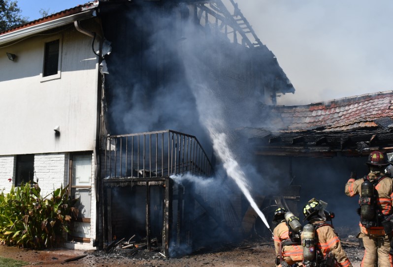 Irving Firefighters Respond to Blaze at Rochelle Road Home