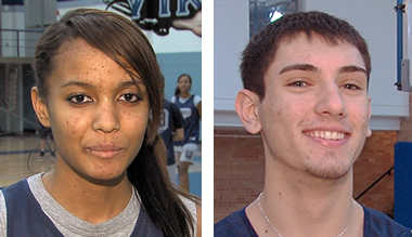 December Athletes of the Month: Ashley Jones and Alen Gusa