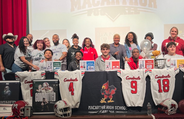 12 Irving ISD Student-Athletes Sign College Commitments on National Signing Day