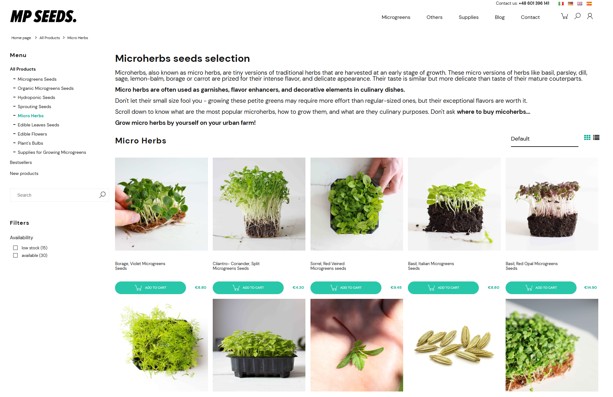 MP SEEDS micro herbs