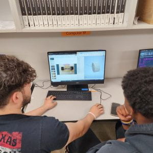 Nimitz Engineering Students Work Together to Build Chicken Coop