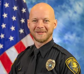 Irving Police Escort Fallen Corpus Christi Officer Kyle Hicks for Organ Donation Legacy