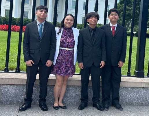 Houston Middle School Students Earn Second Place in Capitol Hill Challenge