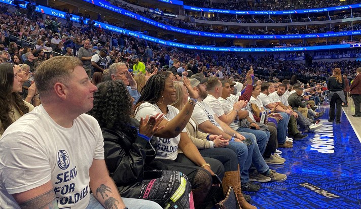 American Airlines, Dallas Mavericks, and Nick & Samâ€™s Steakhouse Unite for 17th Annual Seats for Soldiers Event